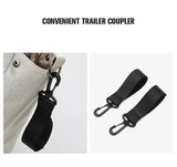 Size Large Black Stylish Multi-Function Diaper Bag - Insulated Tote with Shoulder Strap for Baby Essentials - Extra Image