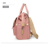 Pink Multifunctional Insulated Lunch Bag for Women - Waterproof, Lightweight, and Stylish for Picnics and Outings - Extra Image