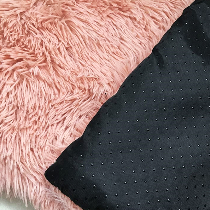 Light Grey Plush Pet Mat for Dogs and Cats - 70x100cm, Anti-Slip, Warm and Cozy for Autumn and Winter