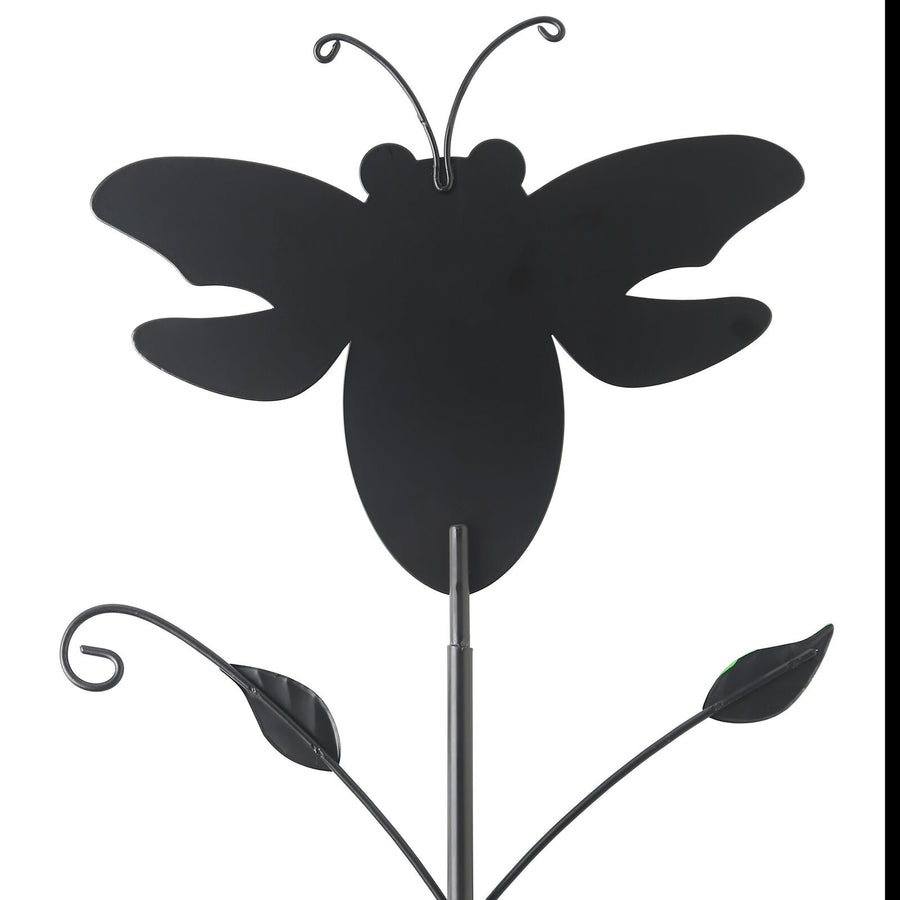 Colorful Butterfly Pattern Charming Metal Garden Stakes | Welcome Yard & Lawn Decor