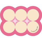 Style 4 Pink And Beige Absorbent Diatomaceous Earth Pet Feeding Mat - Non-Slip & Quick Dry Placemat (50x80cm)