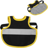 4 Pcs Black High Visibility Chicken & Duck Safety Vest - Reflective Poultry Jacket - Extra Image