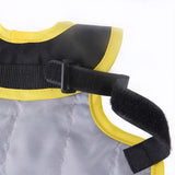4 Pcs Fluorescent Green High Visibility Chicken & Duck Safety Vest - Reflective Poultry Jacket