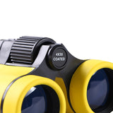 Blue 2-Pack 4x30 Kids Binoculars Set - Lightweight & Durable for Young Explorers - Front View