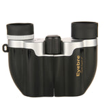 Black 10x22 Compact Binoculars - High-Magnification Multi-Color Portable Telescope for Hiking, Travel & Concerts