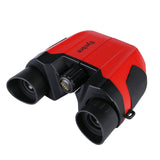 Yellow (Glossy) 10x22 Kids Binoculars - Multi-Color Compact High-Definition Telescope for Outdoor Adventures & Concerts - Side View