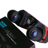 Yellow (Glossy) 10x22 Kids Binoculars - Multi-Color Compact High-Definition Telescope for Outdoor Adventures & Concerts - 45-Degree Angle