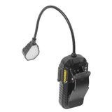 LED Sensor Clip-On Book Light - USB Rechargeable Multifunctional Work Light for Night Fishing and Reading - Top-Down View