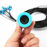 2 Pcs 10-Piece Slow Drip Watering Kit - 160cm Tube Length for Potted Plants, Succulents & Indoor Gardening - Top-Down View