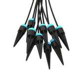 2 Pcs 10-Piece Slow Drip Watering Kit - 160cm Tube Length for Potted Plants, Succulents & Indoor Gardening - 45-Degree Angle
