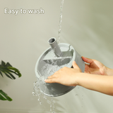 Pink Adjustable Height Pet Water Dispenser - Free Standing or Hanging - No More Bending! - Front View