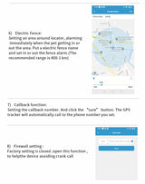 Blue Real-Time Pet GPS Tracker Locator - Magnetic Charging, Multi-Mode Positioning for Dogs & Cats