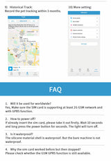 Pink Real-Time Pet GPS Tracker Locator - Magnetic Charging, Multi-Mode Positioning for Dogs & Cats - Extra Image