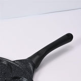 Black Cartoon Versatile Non-Stick Frying Pan (27cm) - Induction Ready Skillet for Everyday Cooking - Side View