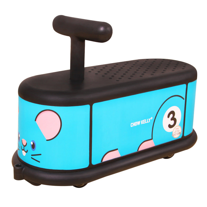 Mouse Quiet Ride Twist Car for Toddlers - Fun Wiggle Ride-On Toy