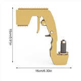 Gold Party Atmosphere Setting Tools Party Atmosphere Props - Novelty Beer Bottle Ejector & Stopper - Front View