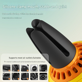 Yellow Cute Car Air Vent Clip Freshener - Decorative Scent Diffuser for Automotive Interiors - Side View