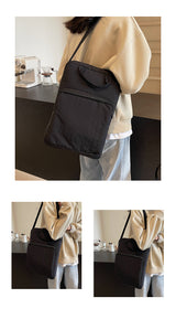 Chic black Laptop Backpack for Women - Lightweight and Spacious - Front View