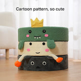 Adorable Dinosaur Cat Scratching Post and Lounger - 41cm Cat Claw Proof Basin - Top-Down View