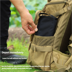 Outdoor Ultralight Folding Camping Chair - Brown