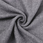 Luxury Cashmere Blend Scarf, Large 200x70cm Fringed Scarf (Light Gray)