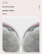 Green Winter Comfort Folding Earmuffs - Soft Fleece, Windproof and Waterproof - Close-Up Angle