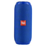 Blue Portable Bluetooth Speaker - HiFi 360 Degree Audio Wireless Mini Speaker, Support Hands-free Calling