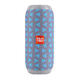 Green (triangle blue) Portable Bluetooth Speaker - HiFi 360 Degree Audio Wireless Mini Speaker, Support Hands-free Calling