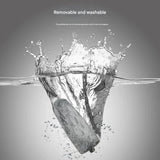 Rechargeable Electric Foot File - Waterproof Callus Remover with Interchangeable Heads(white) - Side View