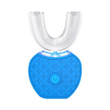 U-Shaped Automatic Ultrasonic Electric Toothbrush - 360 Deep Cleaning & Whitening, Rechargeable(blue)