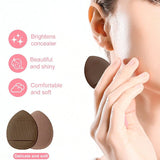 40-Piece Ultimate Beauty Tool Kit for Face Cleansing and Makeup(Brown) - Top-Down View
