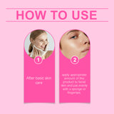 Moisturizing Balm Foundation - Lightweight Texture, Long-Lasting Natural Coverage(Dark skin tone) - Rear View
