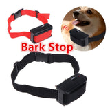 Advanced Pet Bark Control Collar with Adjustable Settings(black) - Front View