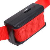 Advanced Pet Bark Control Collar with Adjustable Settings(red) - Top-Down View