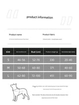 Gray Tactical Dog Training Harness - Adjustable Vest for Training and Walking - M - Front View