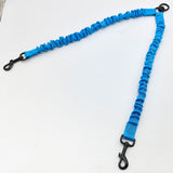 Blue Pet Double-Ended Rope + 1.5M Leash - Easy to walk two dogs, tangle-free design - Front View