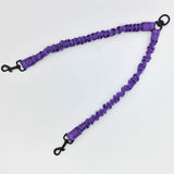 Purple Pet Double-Ended Rope + 1.5M Leash - Easy to walk two dogs, tangle-free design - Front View