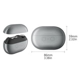 Black Multi-Function Electric Nail File - Built-in Storage Space, LED Light, Quiet Operation