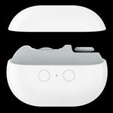 White Multi-Function Electric Nail File - Built-in Storage Space, LED Light, Quiet Operation