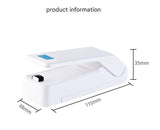 Kitchen Gadget: Portable Heat Sealer - Seals Bags, Cuts, Holds Phone - Front View