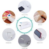 Kitchen Gadget: Portable Heat Sealer - Seals Bags, Cuts, Holds Phone - Top-Down View
