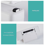 Kitchen Gadget: Portable Heat Sealer - Seals Bags, Cuts, Holds Phone - Rear View