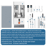 Brown window 22-in-1 Electronics Cleaning Kit - for Keyboards, Airpods, Laptops, Cell Phones, Cameras - Top-Down View