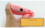 2 - pcs Green Cute Clog-Shaped Pen Holder for Desk Organization - Side View