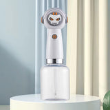 White Electric Pet Shampoo Foamer Gun - Dense Foam, Quiet Operation, Easy Bath