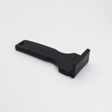 Black Easy-to-use bicycle tire levers (one pair) - quick tire removal and installation tool