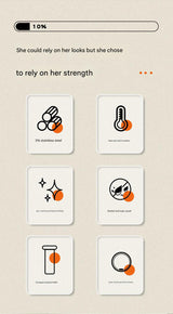 Mini Insulated Coffee Cup - 316 Stainless Steel, Portable & Stylish - Pink love (300ml+cup brush) - Side View