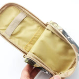 Camouflage Car Shaped Pencil Case - Large Capacity Stationery Organizer Pouch (Desert camouflage) - Front View