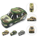 Three-piece camouflage pencil case - school supplies for students