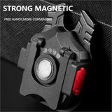 2 pcs Horn Mini flashlight for outdoor and self-defense use - Side View